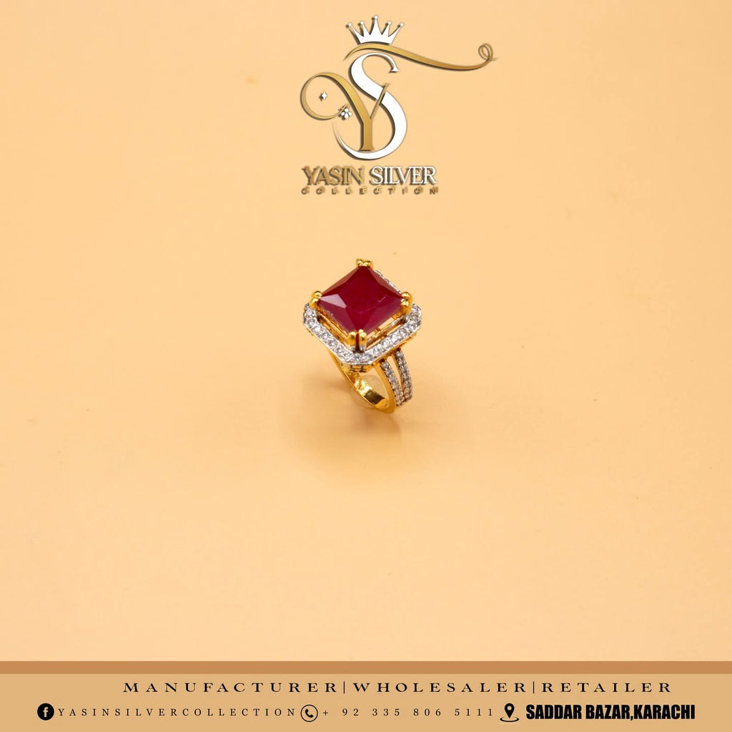 Royal Ruby Gold Ring