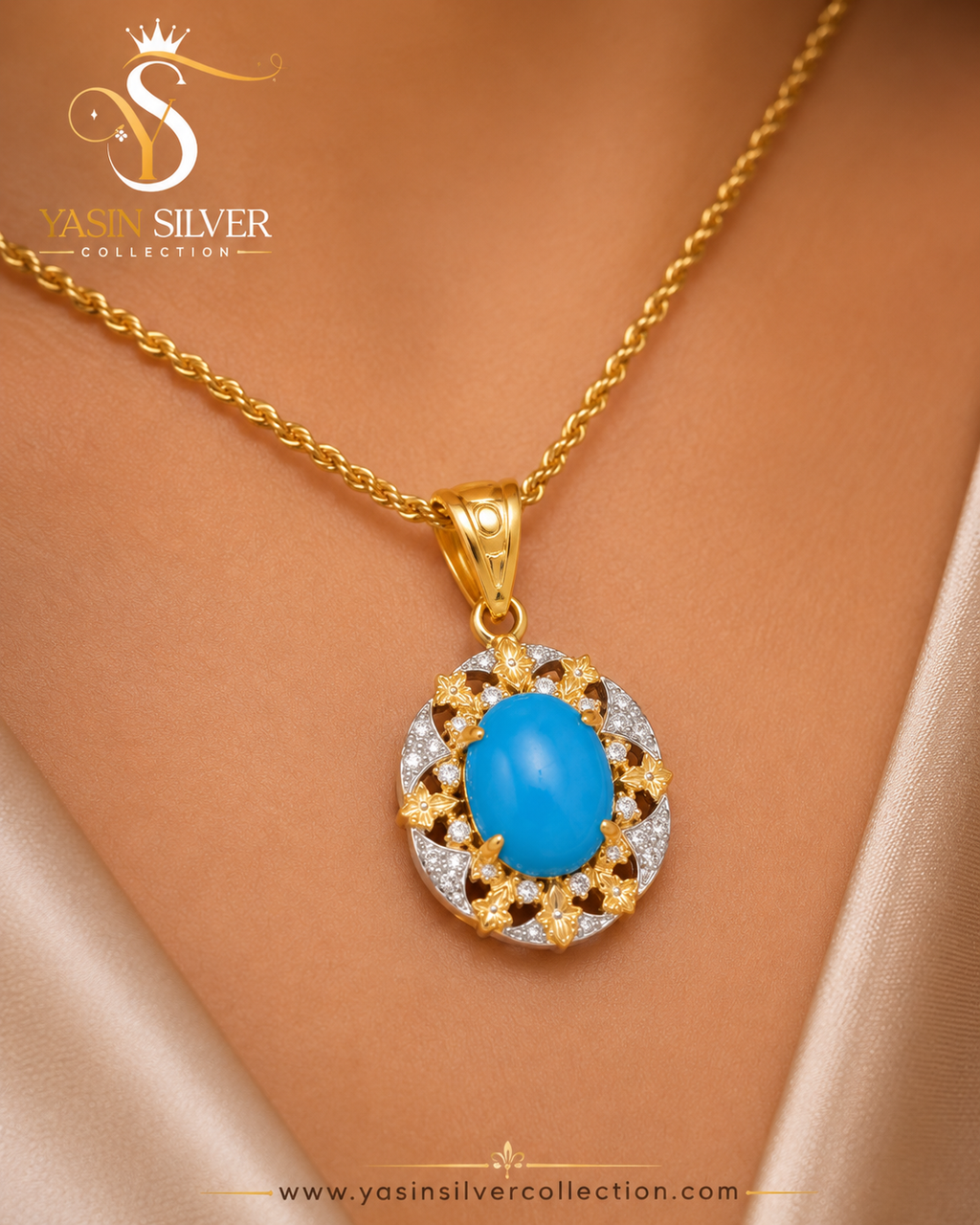 Royal Sky Turquoise Jewelry Set