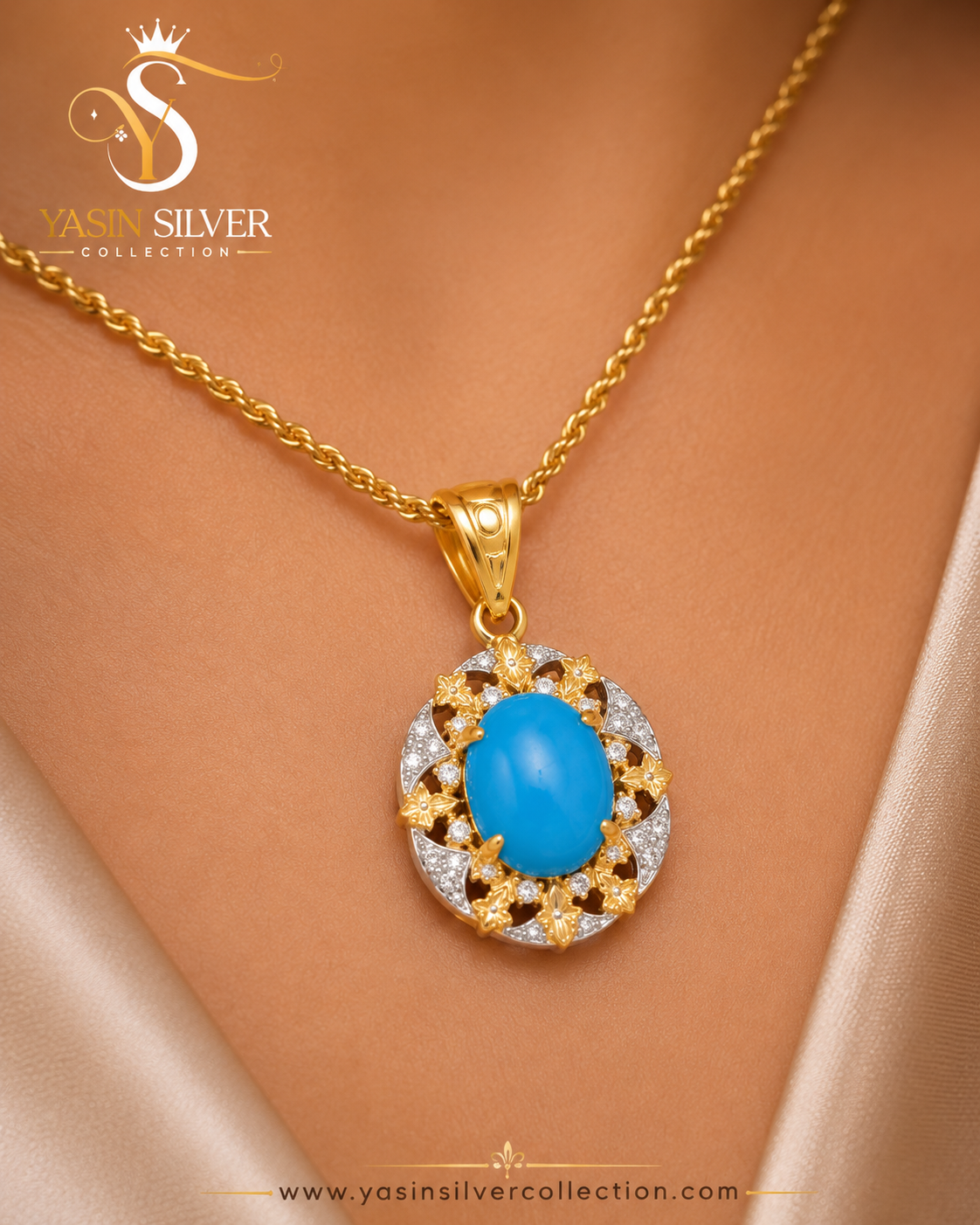 Royal Sky Turquoise Jewelry Set