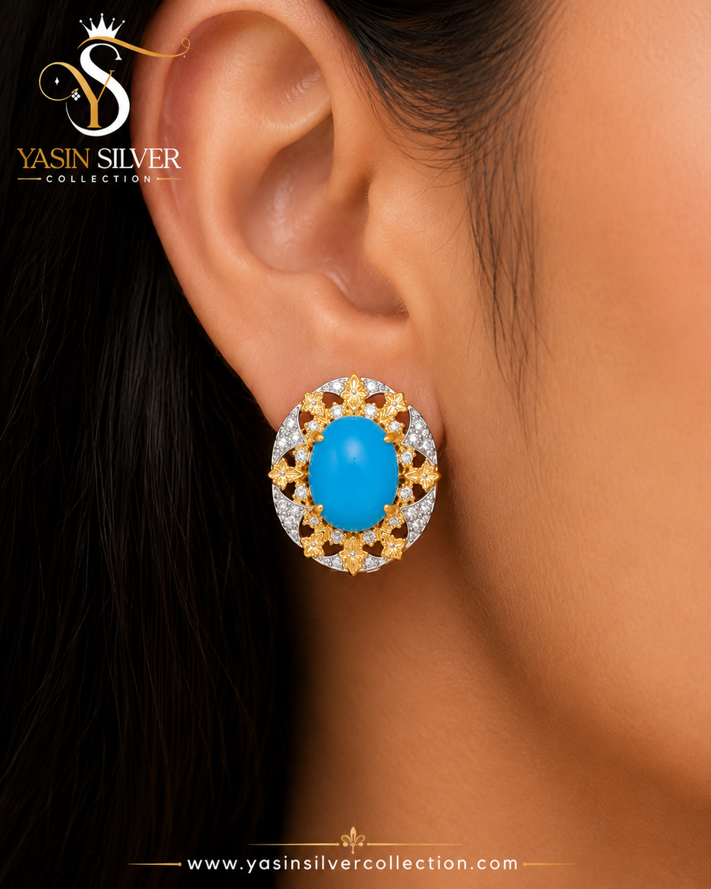 Royal Sky Turquoise Jewelry Set