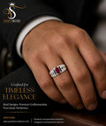 Royal Ruby Men's Signet Ring