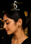 Golden Rosette Luxe Studs
