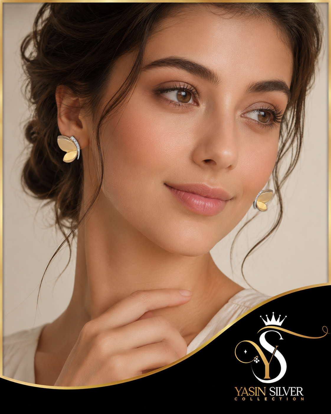 Luxury Butterfly Studs