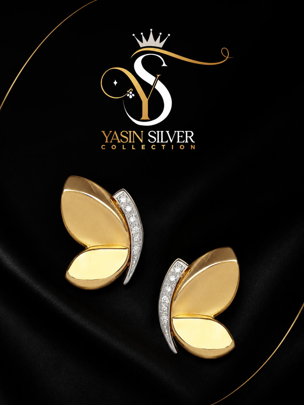 Luxury Butterfly Studs