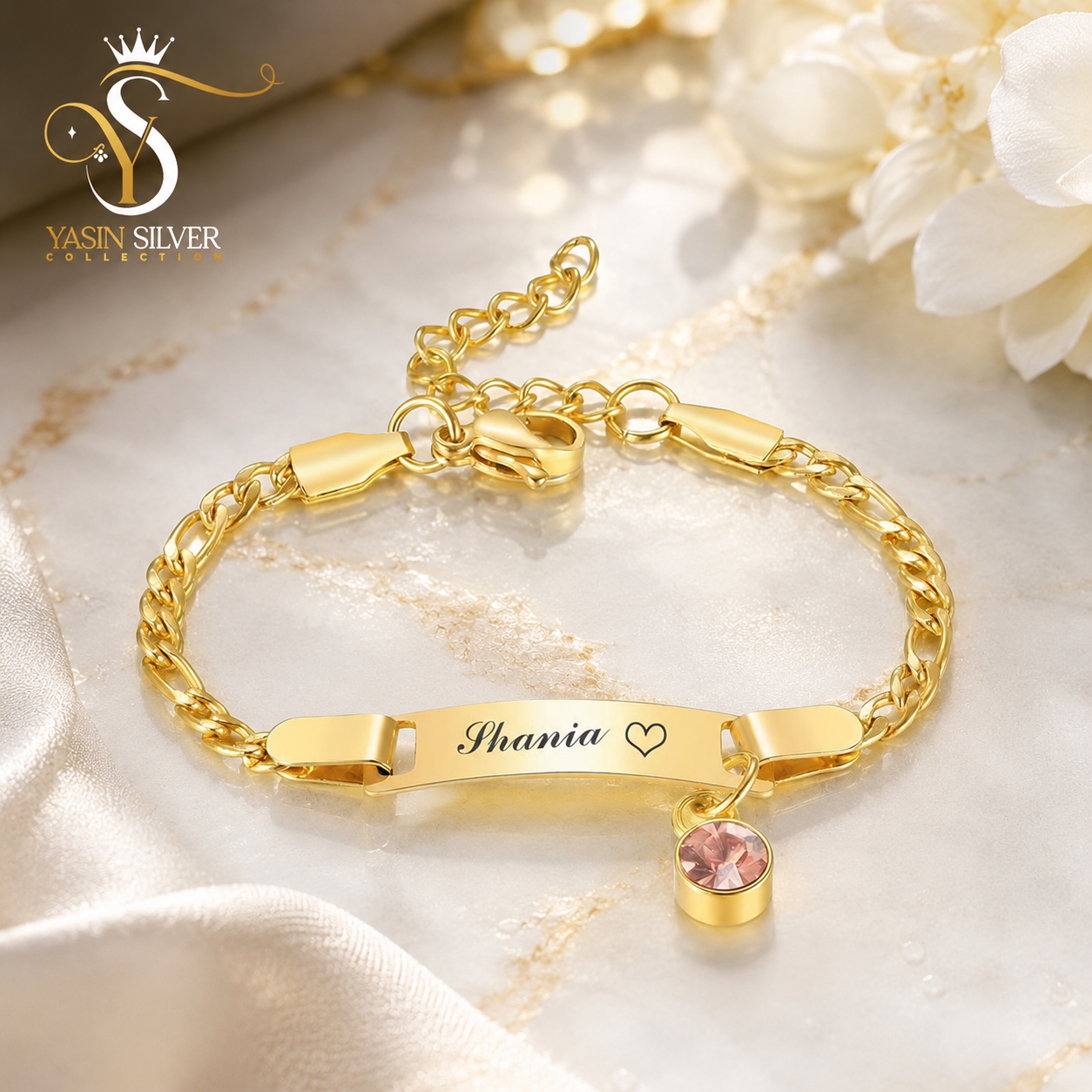 Yasin Royal Charm Bracelet