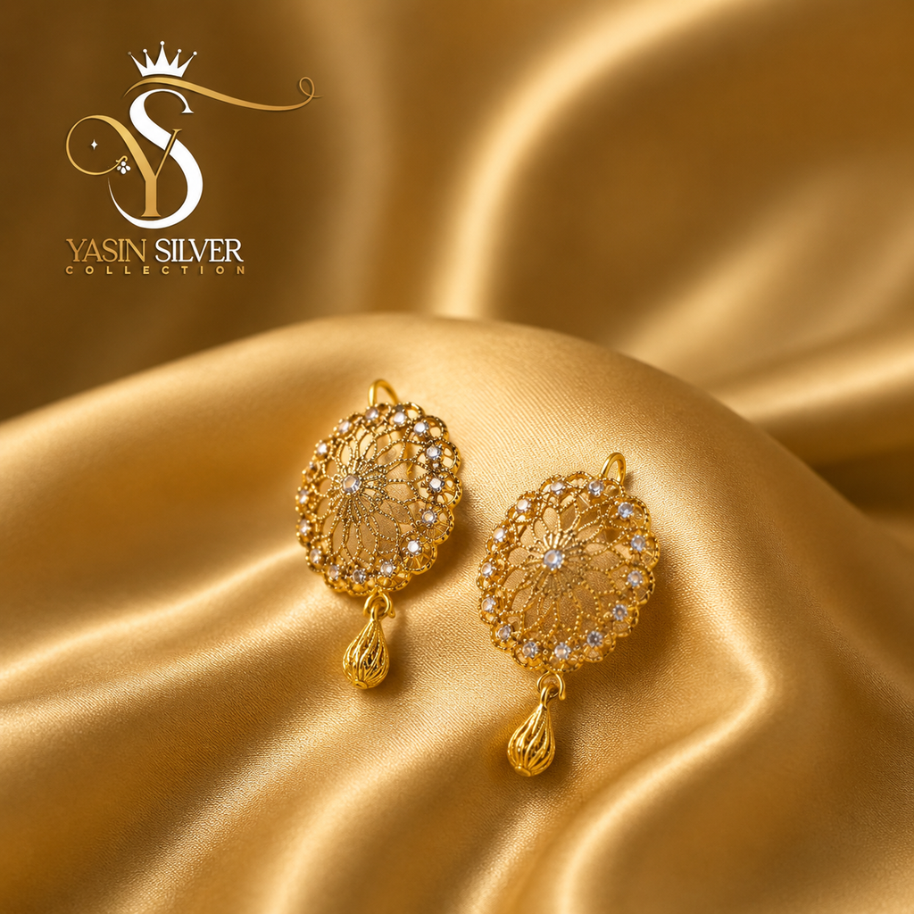 Exquisite Silver Filigree Necklace Set