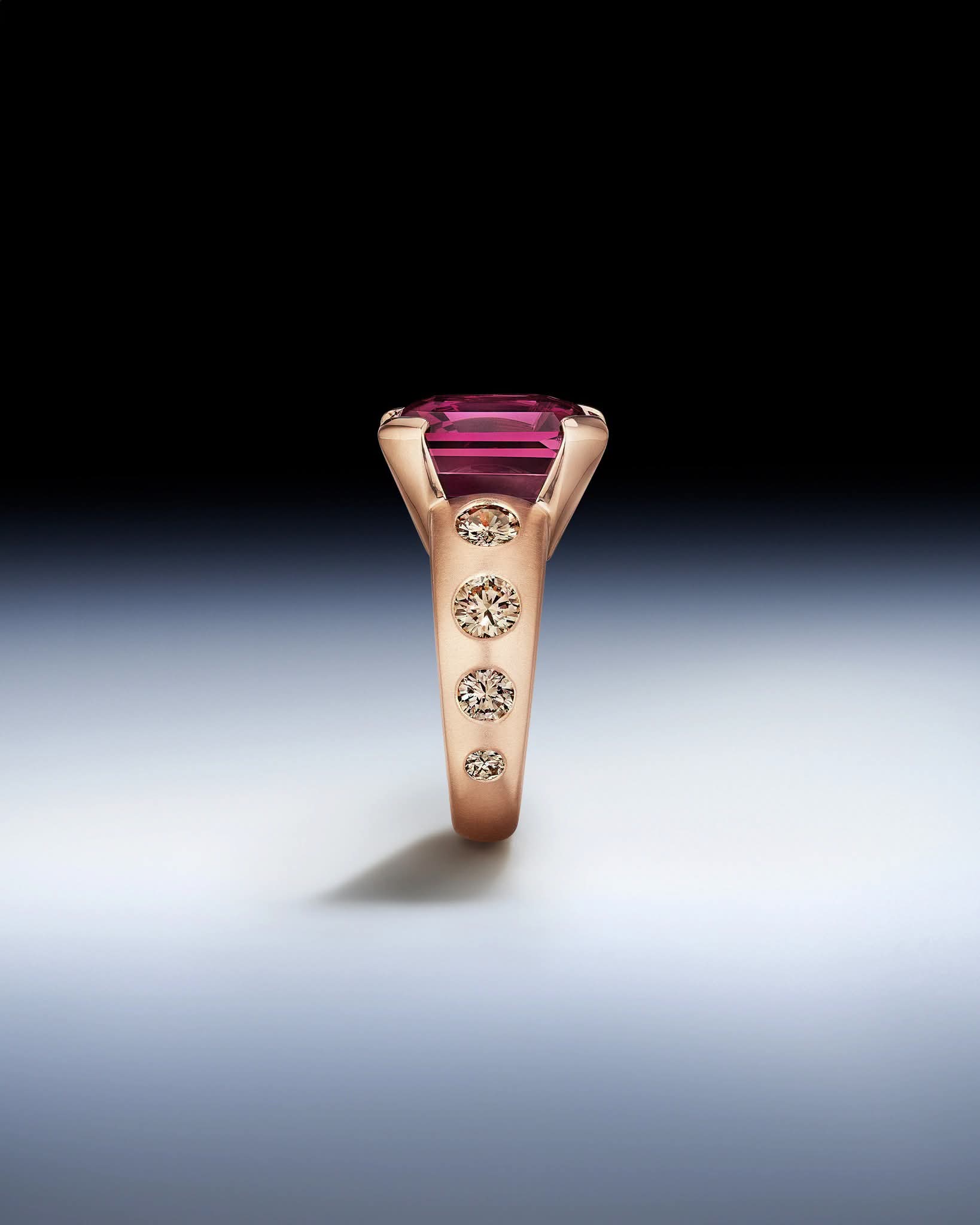 Pink Prism Ring