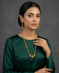 Gold Plated Silver Filigree Mala Set