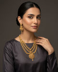 Royal Multi-Layer Silver Matha Patti