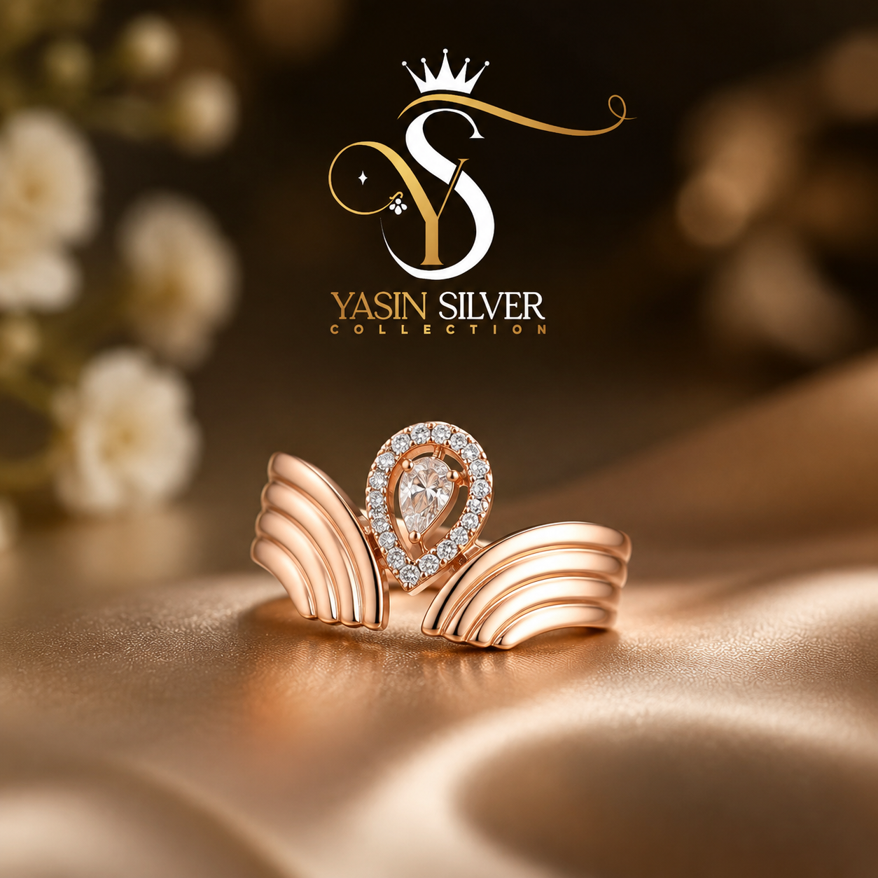 Rose Wing Ring
