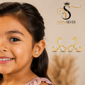Shine Loop Gold Earrings