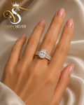 Gold Plated Crown Ring