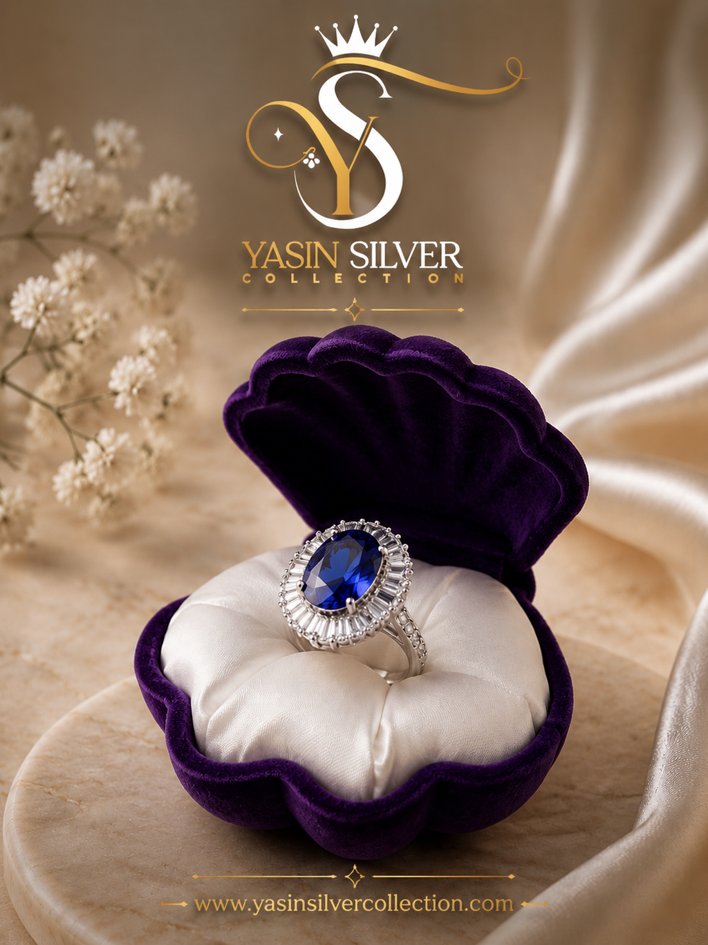 Royal Sapphire Elegance Ring