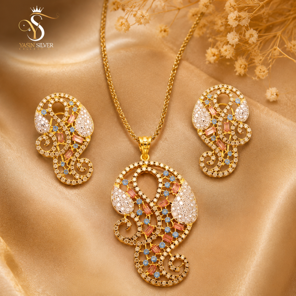Imperial Grace Pendant Set