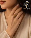 Ethnic Floral Ring