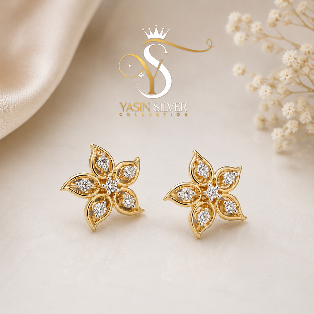Crystal Wings Earrings