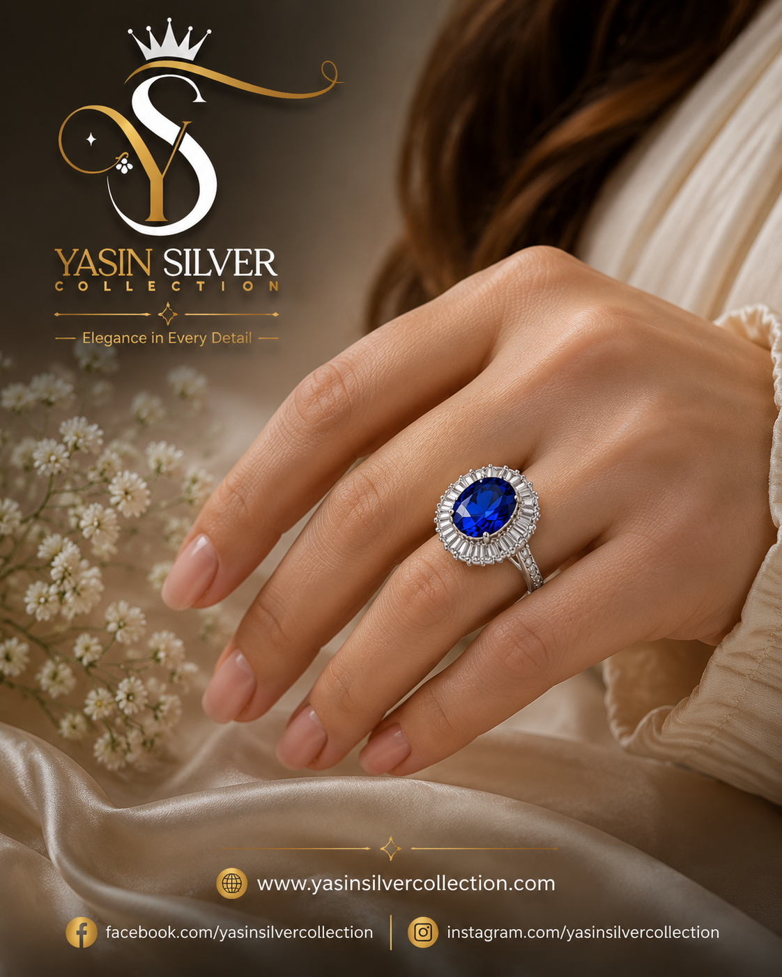 Royal Sapphire Elegance Ring