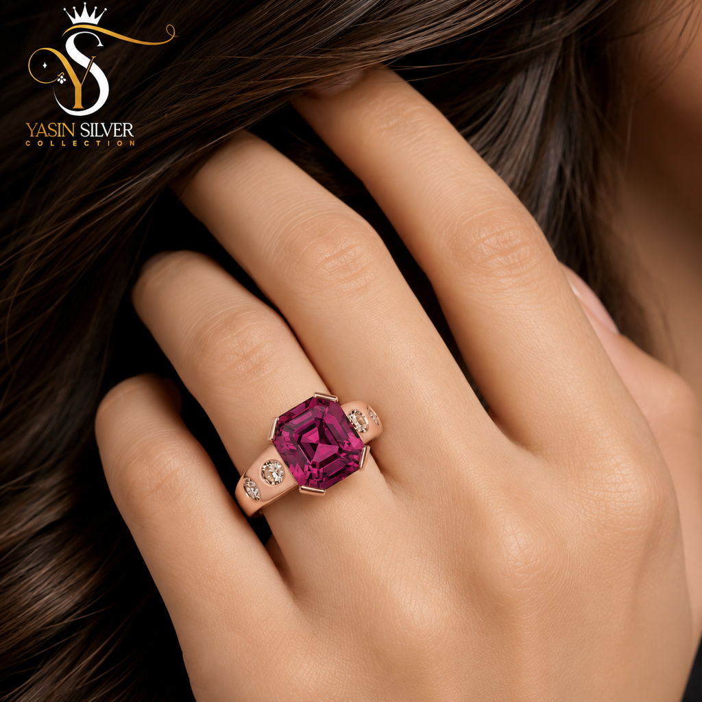 Pink Prism Ring
