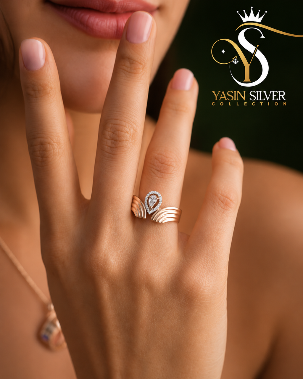 Rose Wing Ring