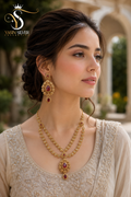 Royal Ruby Bridal Set