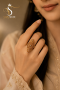 Kashmiri Floral Ring