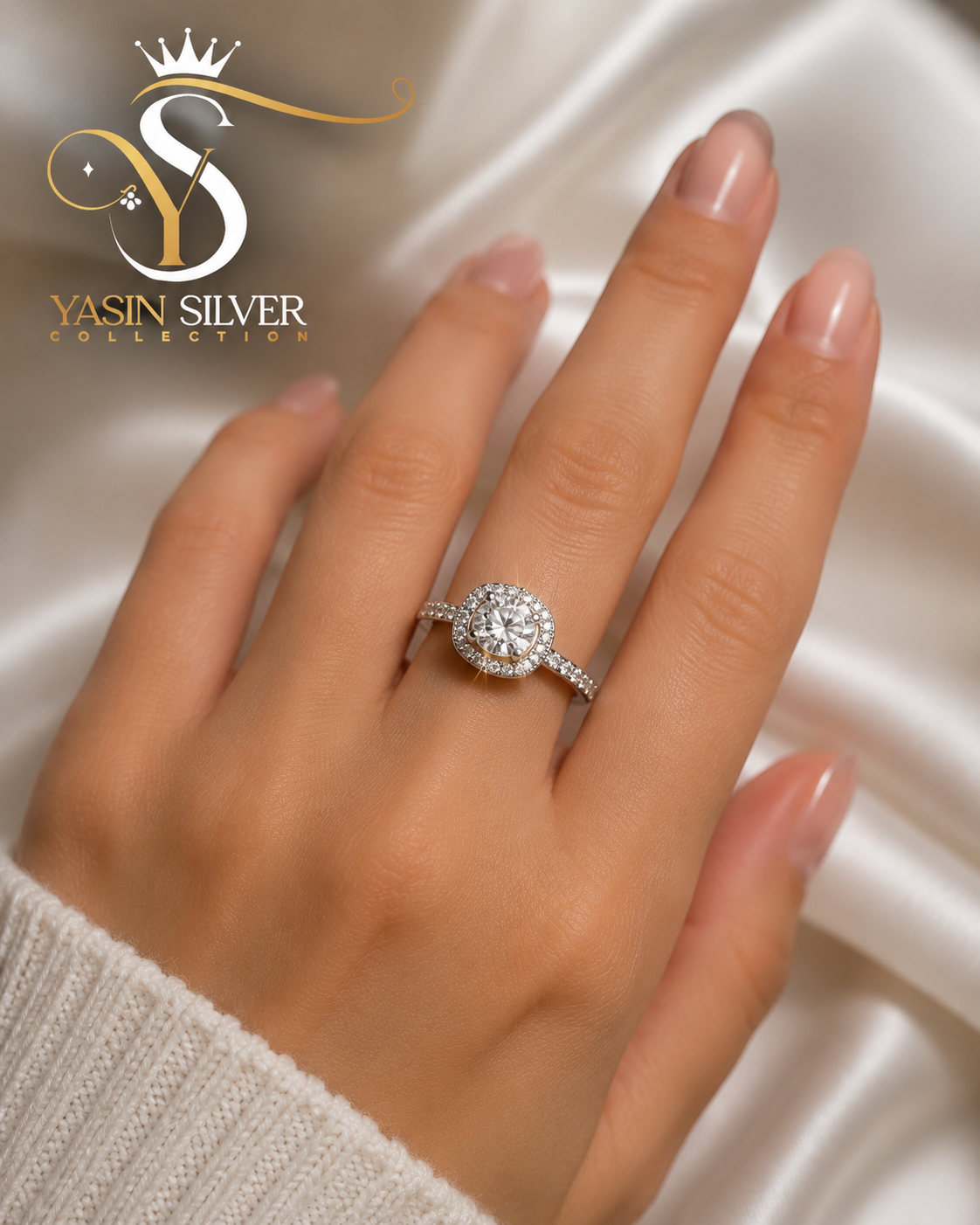 Radiant Circle Ring